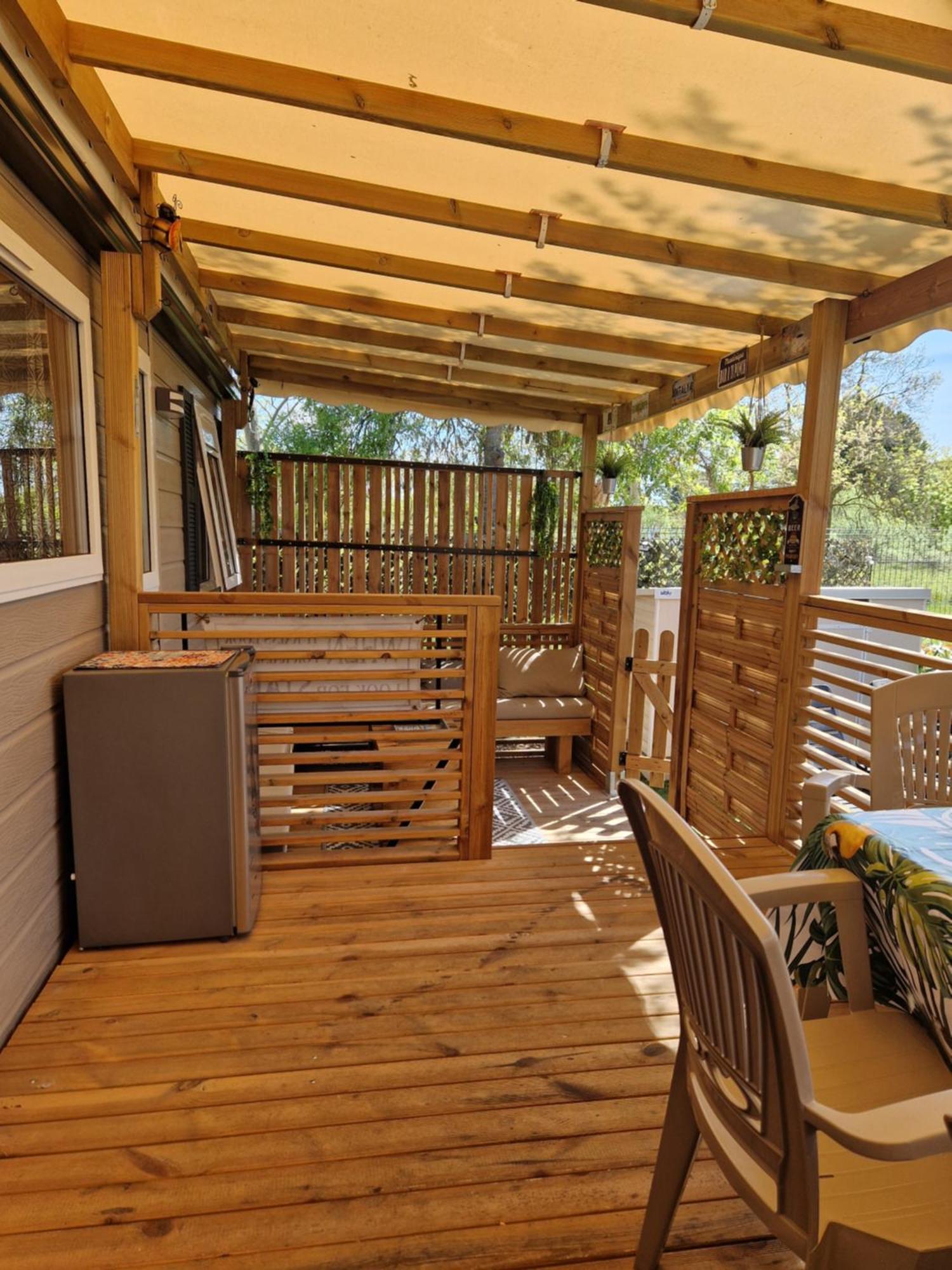 Camping La Carabasse Vias-Plage-T4 Climatise,Tout Confort, Emplacement Calme ! Exterior photo